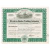 Image 1 : Western Alaska Trading Co., 1927 Issued Stock Certificate