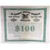 Image 1 : El Capitan Mining Co. 1882 Coupon Bond.