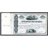Image 1 : Pennsylvania (New York Inc.). Odd Shares, Specimen,  Steamship on rough seas at top, Pennsylvania ar