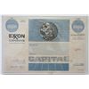 Image 1 : Exxon Corp., 1983 Unique Production Proof Model of Proposed Stock Certificate