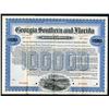 Image 1 : Georgia Southern and Florida Railway Co., 1902 Specimen Bond