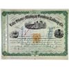 Image 1 : Lake Shore & Michigan Southern Railway Co., 1869 I/C Stock Certificate with Imprinted Revenue.