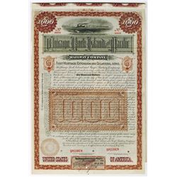 Chicago, Rock Island and Pacific Railway Co., 1884 Specimen Bond