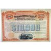 Image 1 : Atchison, Topeka and Santa Fe Railroad Co. 1892 Unique Specimen Registered Bond Rarity