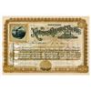 Image 1 : Kansas City and Pacific Railroad Co. 1887 Stock Certificate.