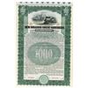 Image 1 : New Orleans Great Northern Railroad Co., 1905 Specimen Gold Coupon Bond.