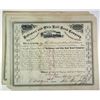 Image 1 : Baltimore and Ohio Railroad Co. Group of 25 Stock Certificates, ca.1870s