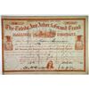Image 1 : Toledo, Ann Arbor & Grand Trunk Railway Co., 1880 I/U Stock Certificate
