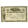 Image 1 : Transit Rail Road Co. 1856 I/U Stock Certificate