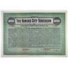 Image 1 : Kansas City Southern Railway Co. 1912 Specimen Bond Rarity