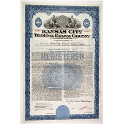 Kansas City Terminal Railway Co. Specimen Bond