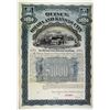 Image 1 : Quincy, Omaha and Kansas City Railroad Co. 1897 Specimen Bond