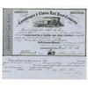 Image 1 : Canandaigua and Elmira Rail Road Co. 1853 Stock Certificate