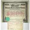 Image 1 : Wilmington and Manchester Railroad Co., 1866 & 1867 Pair of Issued Bonds
