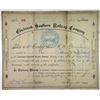 Image 1 : Cincinnati Southern Railway Co., 1878 I/U Stock Certificate Rarity