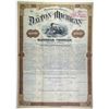 Image 1 : Dayton & Michigan Railroad Co. 1881 Unique Specimen Bond