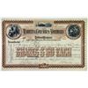 Image 1 : Marietta, Columbus & Northern Railroad Co. 1887 I/U Stock Certificate