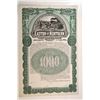 Image 1 : Easton and Northern Railroad Co. 1895 Proof Bond.