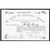 Image 1 : Aspen and Glenwood Springs Telegraph and Telephone Co. 1886 I/U Stock Certificate.