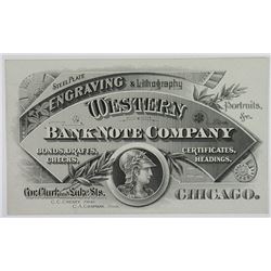 St. Louis Bank Note Company, ND (ca.1870-80's) Advertising Trade Card