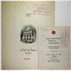 Image 3 : New York Bankers Association 1902 Specimen Invitation and Program for Meeting.