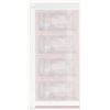 Image 2 : DuraNote, Charles Darwin, Uncut Vertical Strip of 4 notes, ND 1980-90's Specimens on DuraNote Polyme
