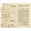 Image 1 : Letter from 1832 by Railroad Pioneer Francis Fortune.