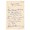 Image 1 : Autographed Letter from Michael A. Musmanno, a Nuremburg Judge, to Radio Host Margaret McBride, 1950