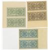 Image 1 : Nizam of Hyderabad. 1902, Trio of Process Fee Plate Proof Pairs.