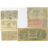 Image 2 : Northern States obsolete Scrip Note Sextet, ca.1862-70
