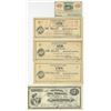 Image 1 : Ohio Merchant Scrip Quintet of 1862-1917 Notes.