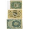Image 2 : Fractional Currency Trio of 1860s Notes.