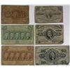 Image 1 : U.S. Fractional Currency, 1860s, Sextet of 1st & 3rd Issue U.S. Fractional Currency Notes.