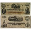 Image 1 : C.S.A., 1862. $100 Banknote Pair.