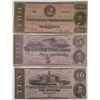 Image 1 : C.S.A., 1862, $2, $5, and $10 Banknote Trio.