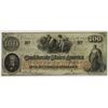Image 1 : C.S.A., 1862, $100 Banknote.