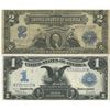 Image 1 : U.S. Silver Certificate, Pair of 1899 Notes.