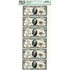 Image 1 : NV. First National Bank in Reno, $10 Uncut Sheet of 6 Notes, 1929 T2, Fr.# 1801-2, CH# 7038, PCGS Ch
