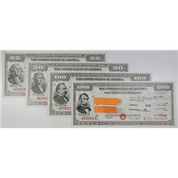 U.S. Savings Bond, Series E, 1973-1974 Bond Assortment.