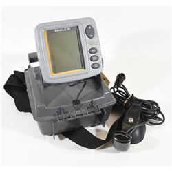 eagle portable fish finders Lowrance 4X FishFinder with Bullet Transducer, 4-inch IPS Portrait Screen, Black, 000-16110-001 : Electronics angle sonar Vintage eagle suprapro depth finder