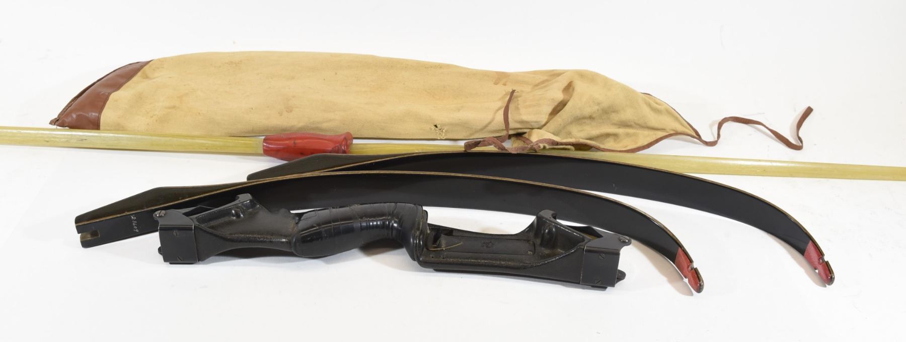Fred Bear 55lb Takedown Recurve Bow
