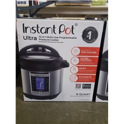 INSTANT POT ULTRA 10 IN 1 MULTI-USE PROGRAMMABLE PRESSURE COOKER 6 QUART