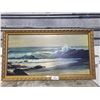 Image 1 : GOLDEN SURF BY ROBERT WOOD PRINT