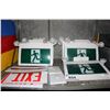 Image 1 : ASSORTED EXIT SIGNS