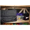 Image 2 : CONTAINER WITH CONTENTS, RIDGID SHOP VAC, AND MORE