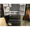Image 2 : SAMSUNG 33" BLACK STAINLESS FRENCH DOOR REFRIGERATOR - EXTERIOR WATER/ICE, FLEX ZONE CONTROL