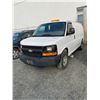 Image 1 : 2008 CHEVROLET EXPRESS VAN, WHITE, GAS, AUTOMATIC, VIN#1GCHG35C681164555, 137,892KMS, RD,PW,AC,