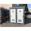 Image 1 : BRAND NEW MOBILE PORTABLE DOUBLE TOILET WITH TOILET & SINK 6' X 7' X 7.5'