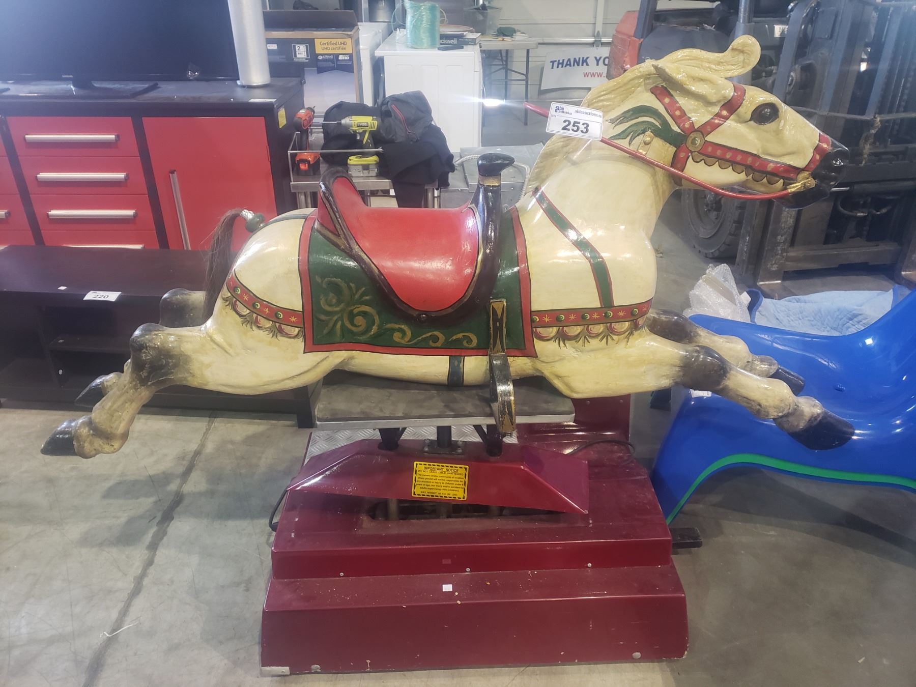 COIN OPERATED ELECTRONIC HORSE RIDE