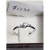 Image 2 : REID JEWELRY 10K WHITE GOLD DIAMOND (UNKNOWN SPECS) RING RETAIL $1130